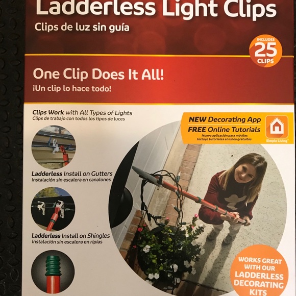 Simple Living Innovations 25ct Light Clips - Picture 4 of 6